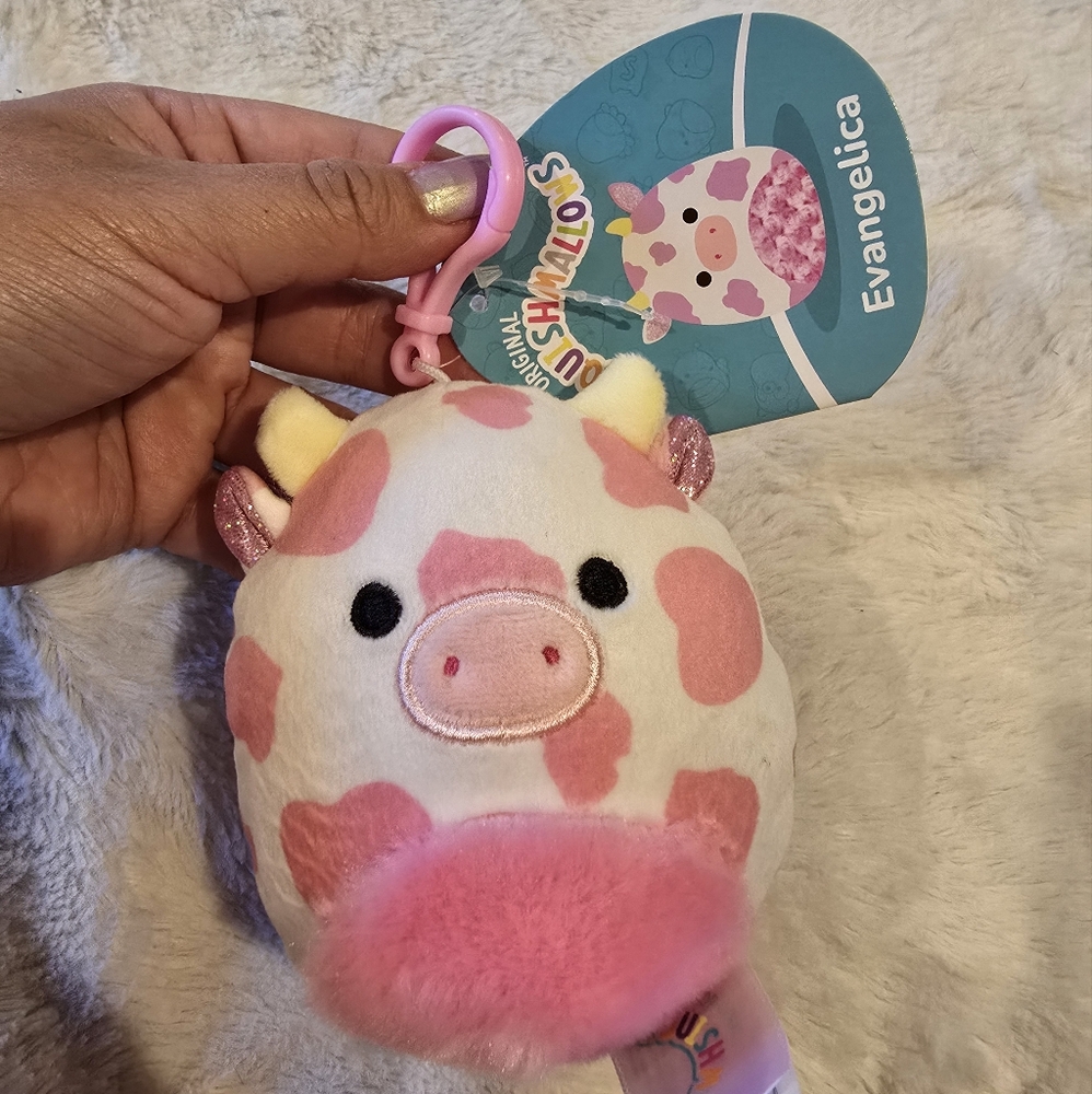 Squishmallow Plush Clip Evangelica